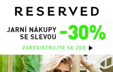 Reserved vás zve na Jarní nákupy