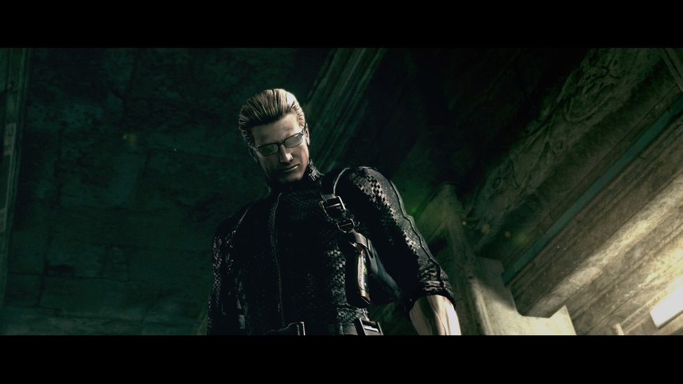 Albert Wesker je správný padouch.