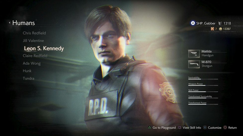 Resident Evil Re:Verse pro PlayStation 4 (Hráno na Playstation 5)