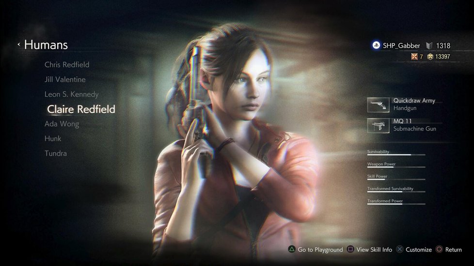 Resident Evil Re:Verse pro PlayStation 4 (Hráno na Playstation 5)