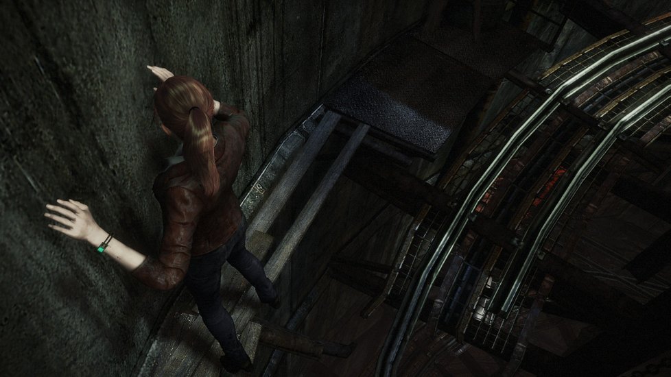 Claire Redfield se nezalekne ani výšek.