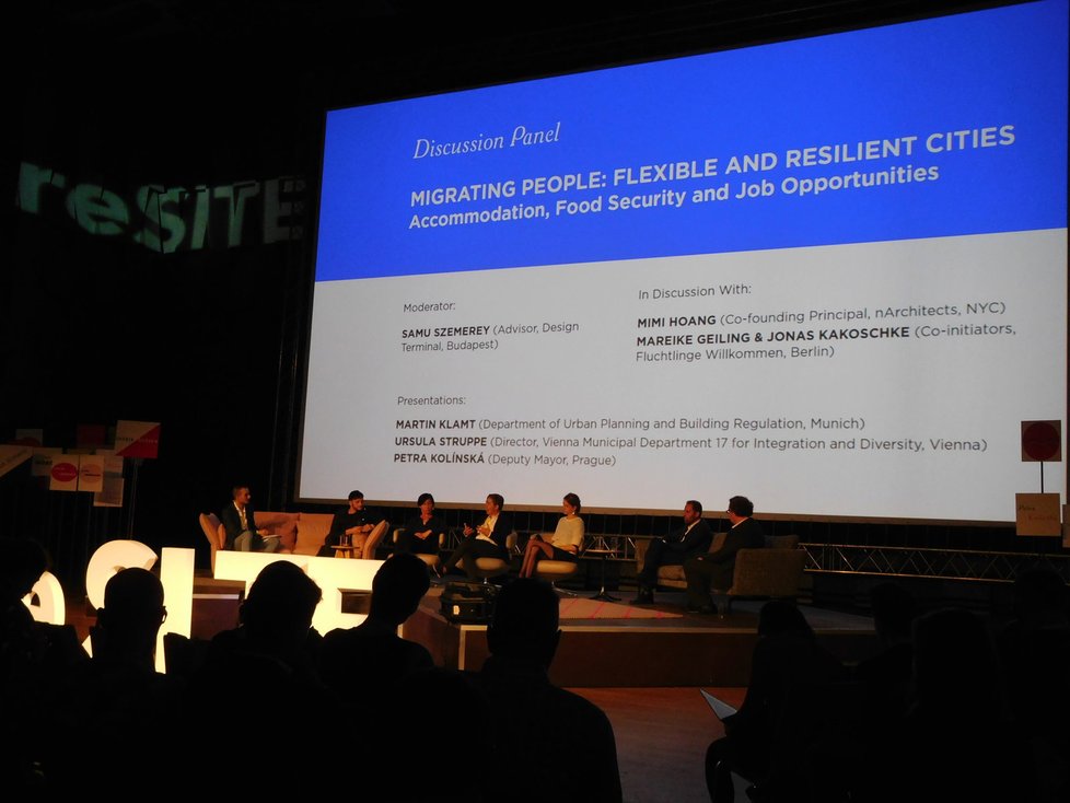 Konference reSITE2016 řešila uprchlíky ve městech.