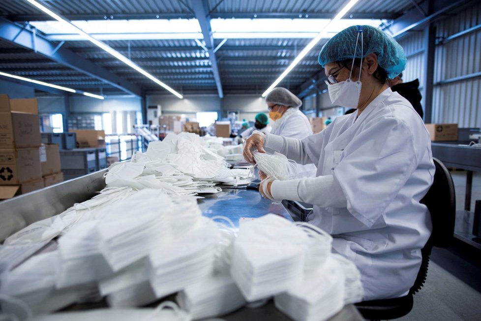 Továrna na respirátory v Německu (9.12.2021) Továrna na respirátory v Německu (9.12.2021)