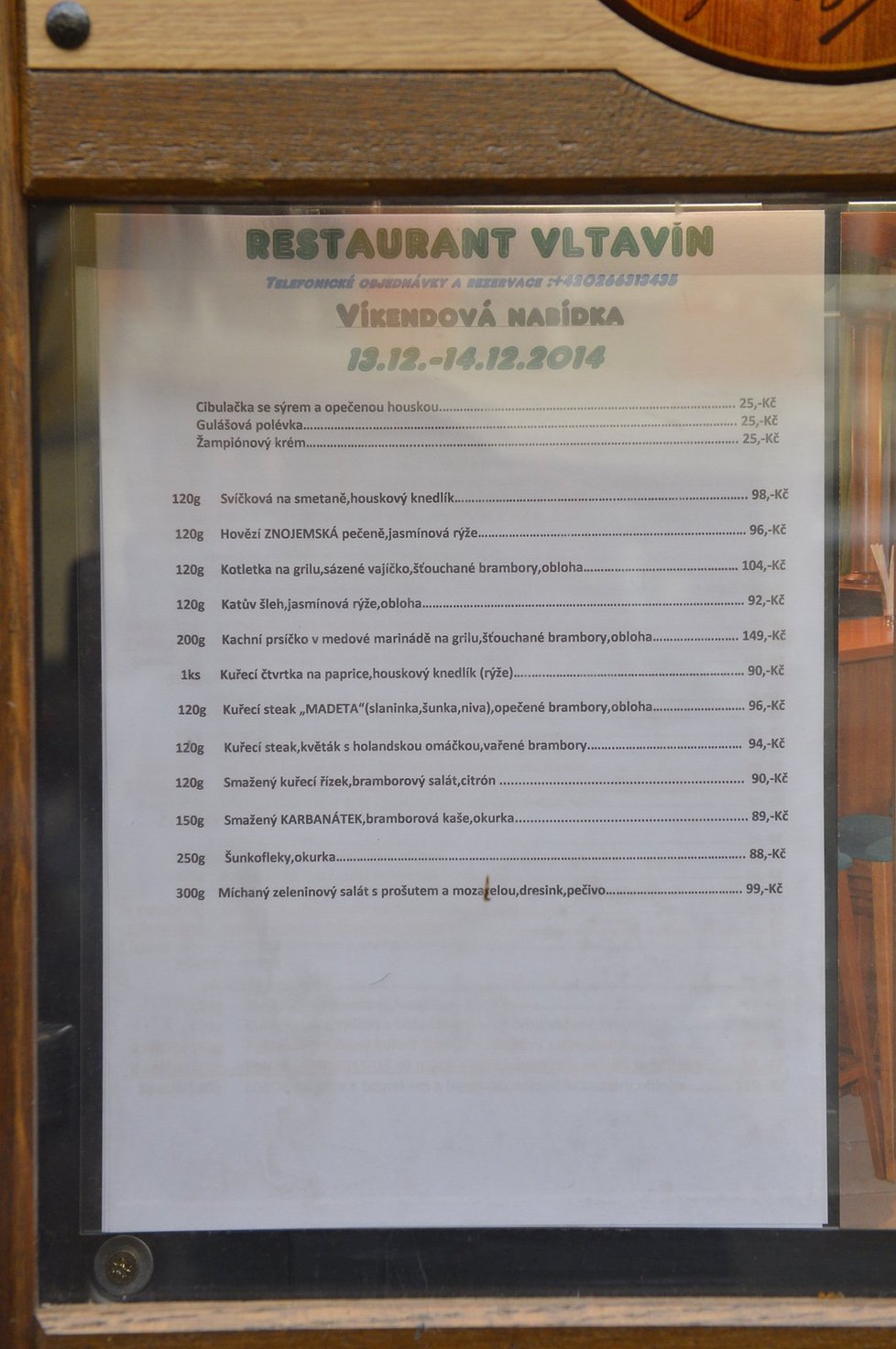 RESTAURANT VLTAVÍN PRAHA-HOLEŠOVICE