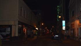 Stodolní ulice v Ostravě byla klidná.