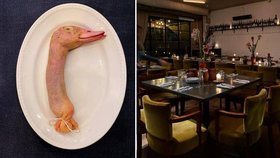 Restaurace představila zvláštní delikatesu: Na talíři naservírovala kachní krk i s hlavou!