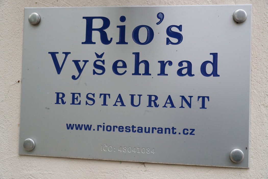 Restaurace Rio&#39;s na Vyšehradě, 23. října 2020.