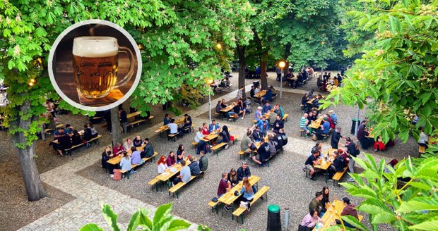 Zahrádky otevírají: 15 tipů, kam v Praze zajít na pivo! Restaurace lákají na hokej i speciální menu