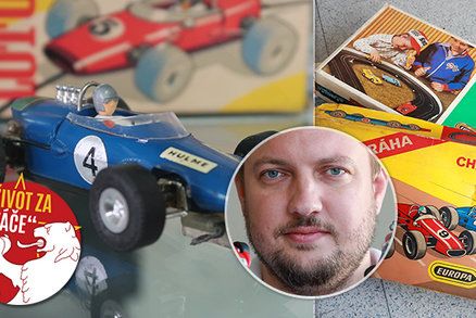 Nejdražší dárek byla autodráha. „V té fabrice se snad ani nekradlo,“ říká sběratel