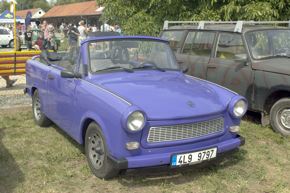 Zajímavostí byl trabant-cabriolet.