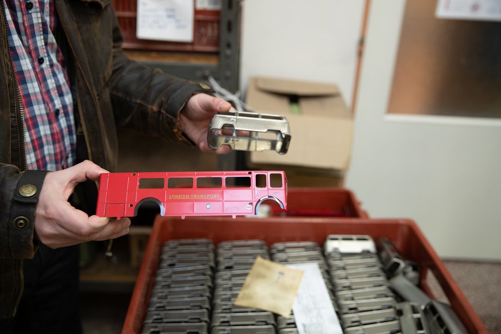 Tohle jednou bude dvoupatrový londýnský autobus