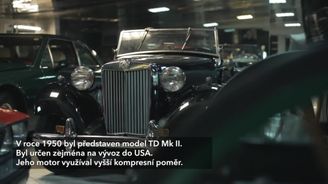 RETROSTROJE: Britské kabriolety padly americkým vojákům do oka. Prohlédněte si MG-TD