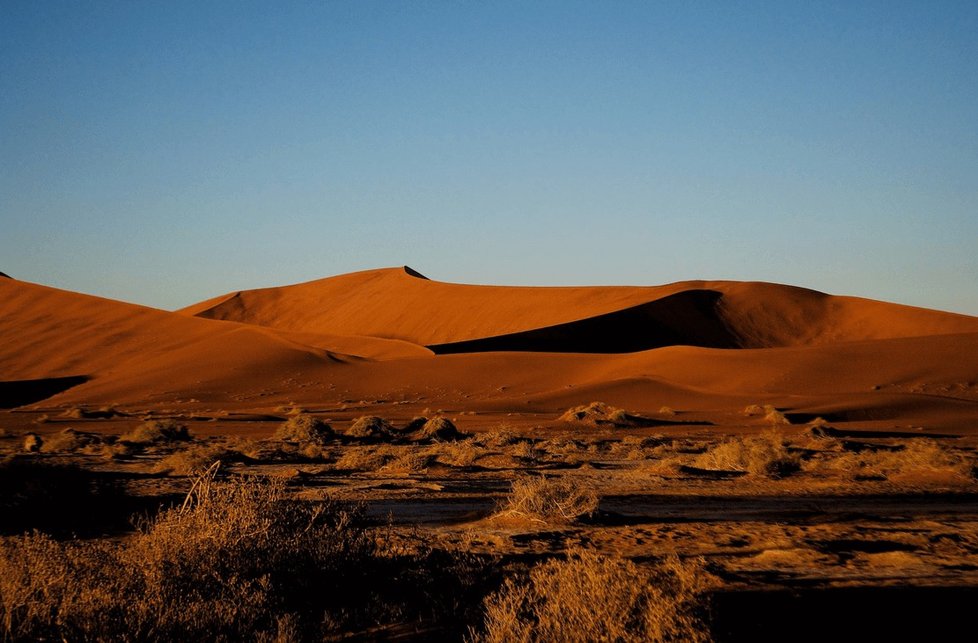 Poušť Namib, Namibie