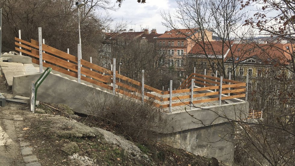 Revitalizace Folimanky pokračuje (únor 2019).