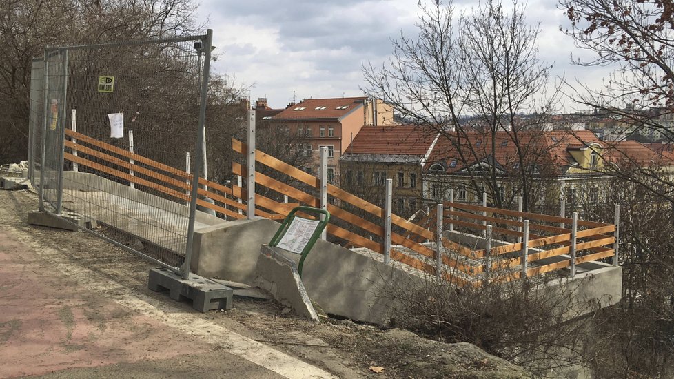 Revitalizace Folimanky pokračuje (únor 2019).