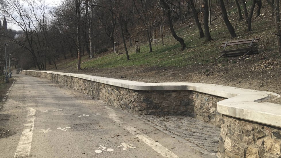 Revitalizace Folimanky pokračuje (únor 2019).