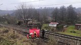 Mladík (†18) skočil před vlak: Spoje mezi Plzní a Strakonicemi stály tři hodiny