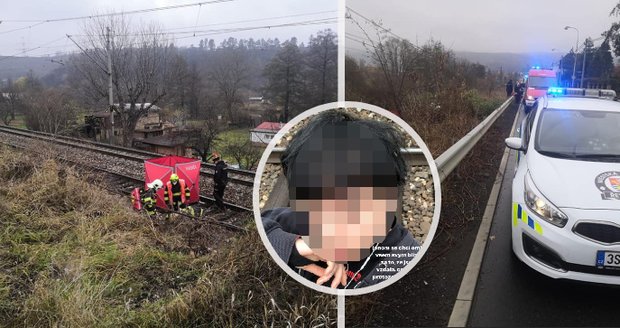 Dívka (†16) v Řevnicích skočila pod vlak: Nezvládám dál svůj život, napsala před smrtí