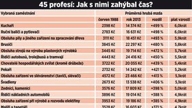 45 profesí: Jak s nimi zahýbal čas?