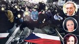 Je tu 17. listopad: Co si o demonstracích myslí Gott, Bílá a další umělci?