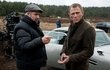 Režisér Sam Mendes s hercem Danielem Craigem při natáčení bondovky Skyfall