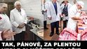 Dva političtí uzenáři-matadoři, Miloš Zeman a Václav Klaus, nedávno zavítali do řeznictví. Představujeme nejvtipnější čtenářské komentáře. Autor Pavel Prejda se může těšit na odměnu.