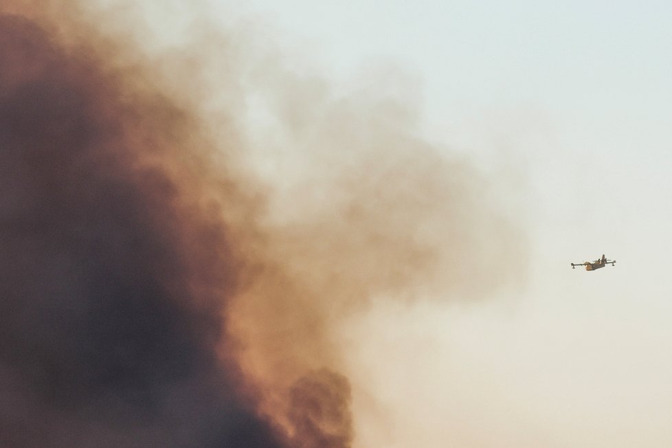 Požár na Rhodosu (26. 7. 2023)