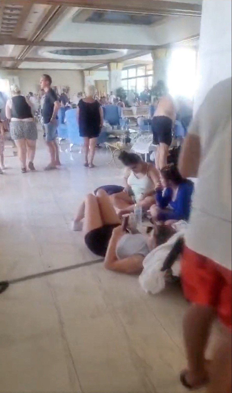 Evakuace turistů z Rhodosu (23.7.2023)