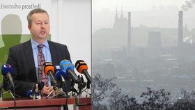 Ministr životního prostředí Richard Brabec (ANO) mluvil o boji se smogem i kotlíkových dotacích.