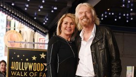 Zemřela manželka Richarda Bransona.