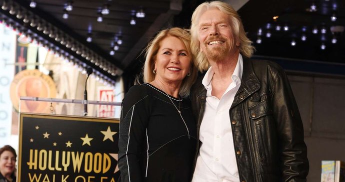 Zemřela manželka Richarda Bransona.