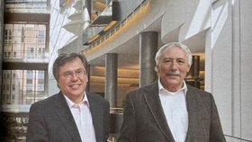 Libor Rouček a Richard Falbr v europarlamentu