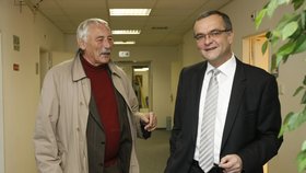 Richard Falbr a Miroslav Kalousek v roce 2011