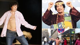 Bavič Richard Genzer přiznal, že zatančil diktátorovi Kaddáfímu