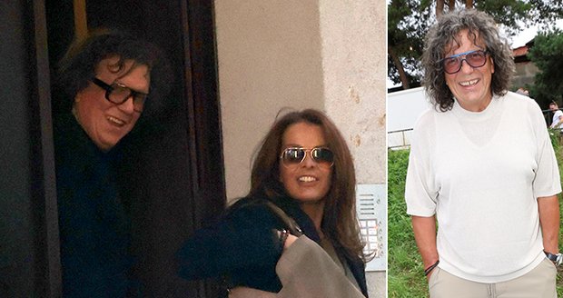 Richard Genzer se svou kráskou