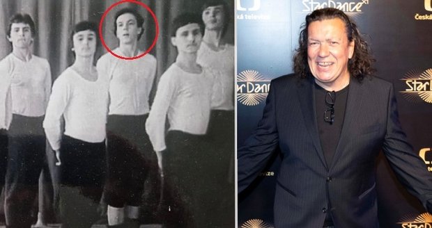 Geňa vytáhl foto z archivu. Takhle mu to slušelo na taneční konzervatoři!