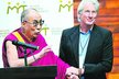 Herec Richard Gere s dalajlámou.