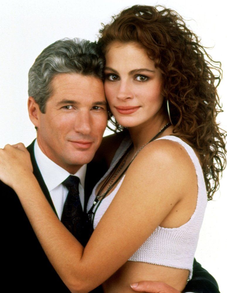 Richard Gere s prodejnou Pretty Woman - Julií Roberts.