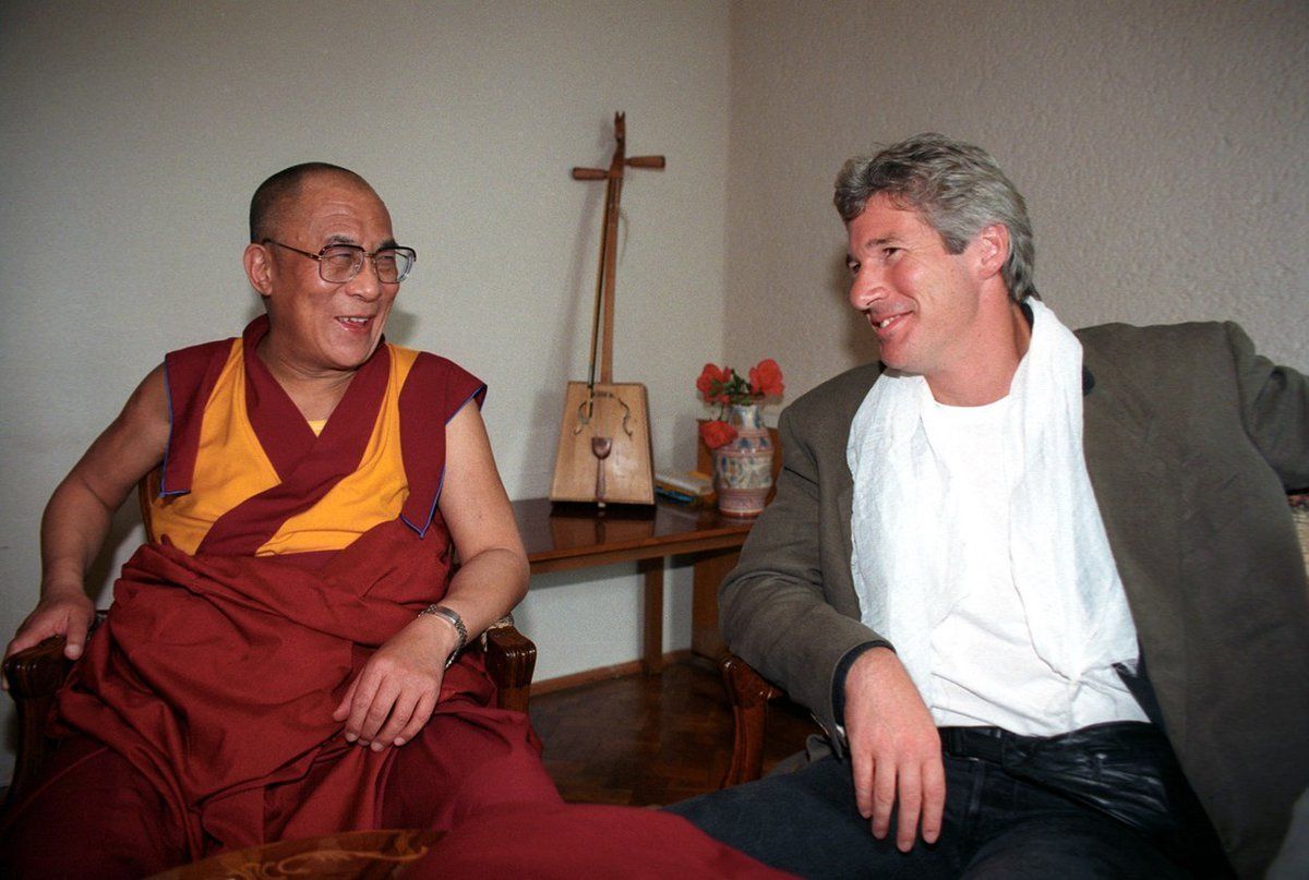 Richard Gere s Dalai Lamou