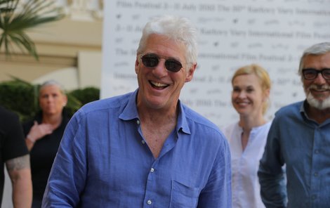 Richard Gere na MFF v Karlových Varech