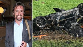 Někdejší moderátor pořadu Top Gear zažil velkou autonehodu.