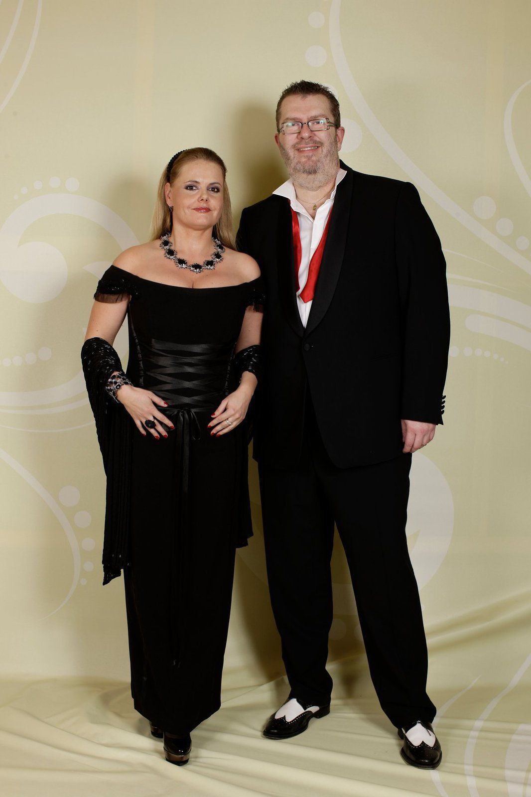 Richard Müller s manželkou Vandou.