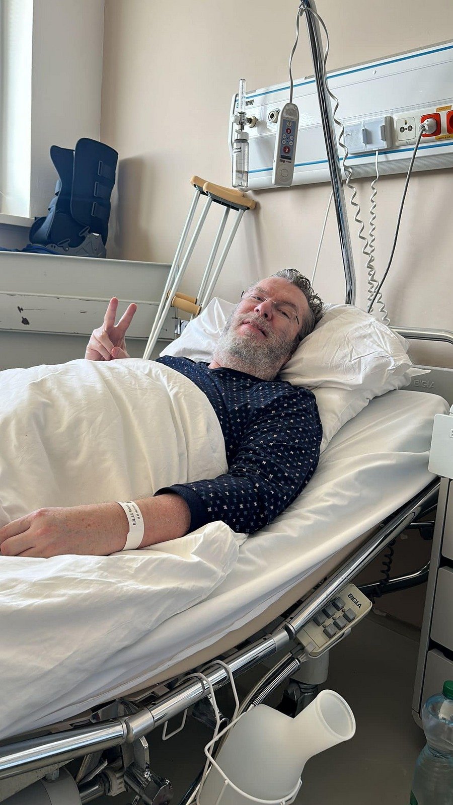 Richard Müller opět v nemocnici!