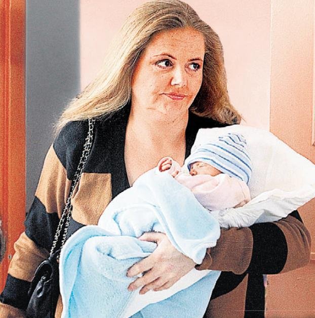 S Vandou má Müller několikatýdenního syna.