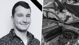 Lékař Richard (†27) zemřel při srážce s kamionem.