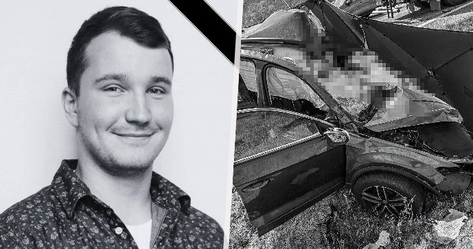Lékař Richard (†27) zemřel při srážce s kamionem.