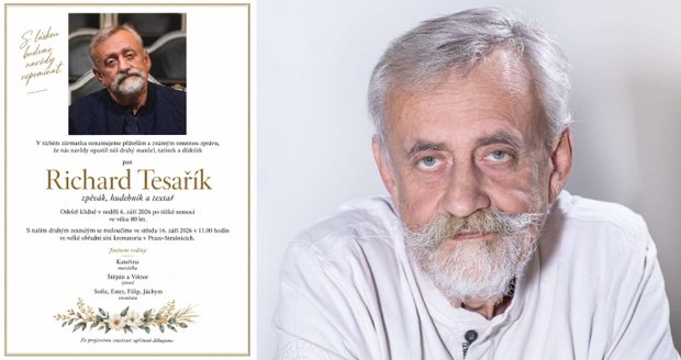 Co prozradilo parte Richarda Tesaříka?