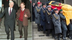 Pohřeb exprezidenta Weizsäckera v Berlíně: s Václavem Havlem byli přátelé