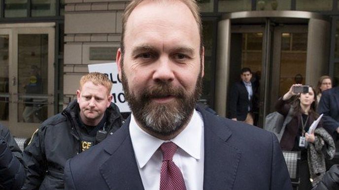 Rick Gates, bývalý poradce prezidenta Donalda Trumpa.