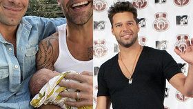 Ricky Martin je čtyřnásobný tatínek! Jen po 10 měsících další přírůstek